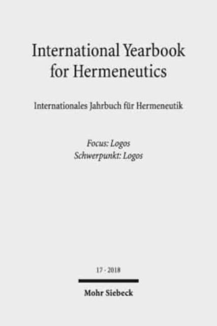 Book cover of: International Yearbook for Hermeneutics/Internationales Jahrbuch fur Hermeneutik. By: Günter Figal