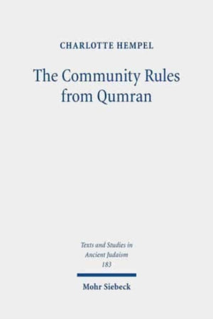 Community Rules from Qumran