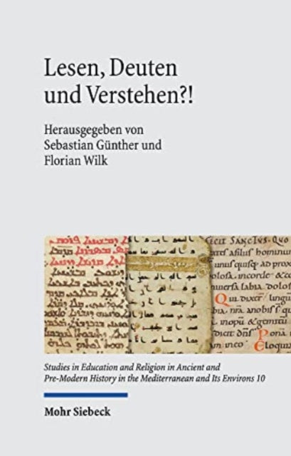 Book cover of: Lesen, Deuten und Verstehen?!. By: Sebastian Günther