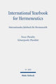 Book cover of: International Yearbook for Hermeneutics/Internationales Jahrbuch fur Hermeneutik. By: Günter Figal