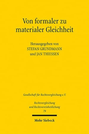 Von formaler zu materialer Gleichheit