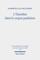 Book cover of: 2 Timothee dans le corpus paulinien. By: Kampotela Luc Bulundwe