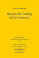 Book cover of: Responsible Trading in Raw Materials. By: Solveig Gasche