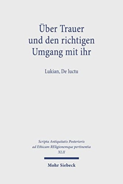 Book cover of: Uber Trauer und den richtigen Umgang mit ihr. By: Markus Hafner
