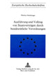 Book cover of: Ausfuehrung und Vollzug von Staatsvertraegen durch bundesraetliche Verordnungen. By: Markus Boehringer