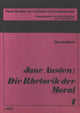 Book cover of: Jane Austen: die Rhetorik der Moral