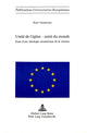 Book cover of: Unite de l'Eglise - unite du monde
