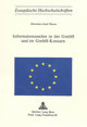 Book cover of: Informationsrechte in der GmBH und im GmBH-Konzern