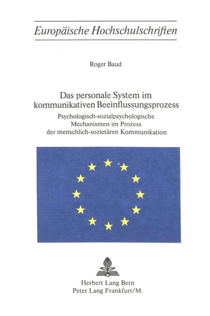 Book cover of: Das personale System im kommunikativen Beeinflussungsprozess