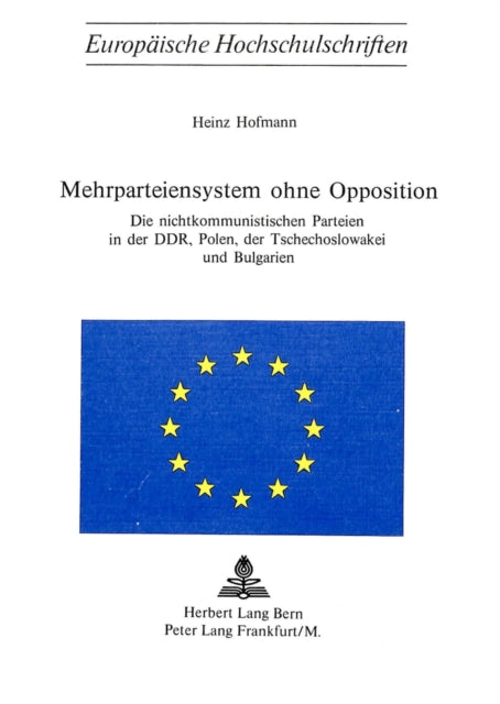 Book cover of: Mehrparteiensystem ohne Opposition