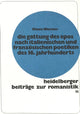 Book cover of: Die Gattung des Epos nach italienischen und franzoesischen Poetiken des 16. Jahrhunderts