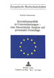 Book cover of: Investitionspolitik in Unternehmungen - eine theoretische Analyse aus personaler Grundlage