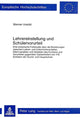Book cover of: Lehrereinstellung und Schuelervorurteil
