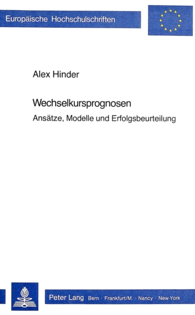 Book cover of: Wechselkursprognosen