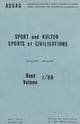 Book cover of: Sport und Kultur / Sports et civilisations