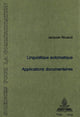 Book cover of: Linguistique automatique: Applications documentaires