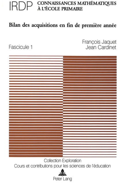 Book cover of: Connaissances mathematiques a l'ecole primaire