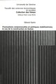 Book cover of: Fluctuations conjoncturelles et politiques stabilisatrices; Le cas de la construction en Suisse. By: Gérard Sallin
