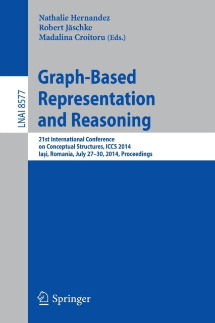 Book cover of: Graph-Based Representation and Reasoning. By: Nathalie Hernandez