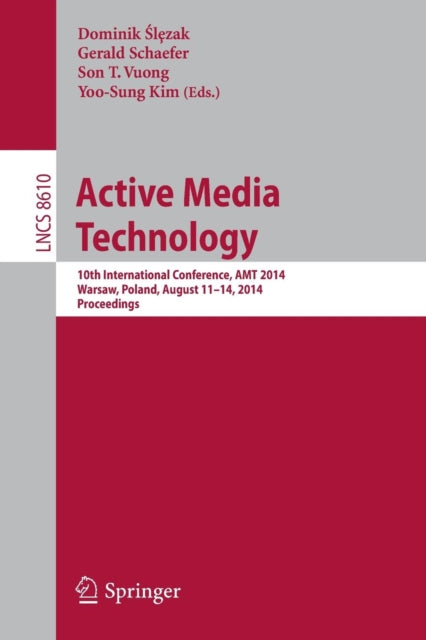 Book cover of: Active Media Technology. By: Dominik Slezak