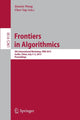 Book cover of: Frontiers in Algorithmics. By: Jianxin Wang