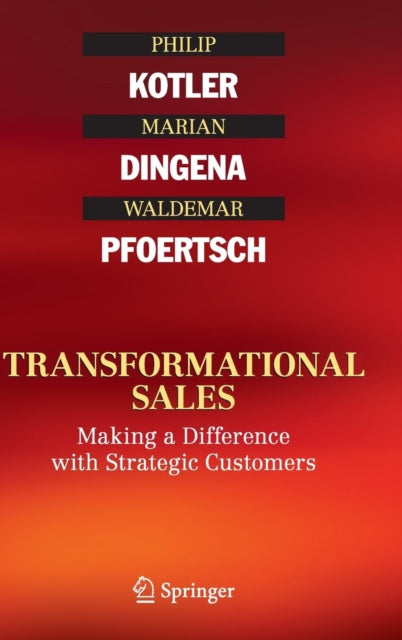 Book cover of: Transformational Sales. By: Philip Kotler