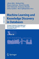 Book cover of: Machine Learning and Knowledge Discovery in Databases. By: Albert Bifet