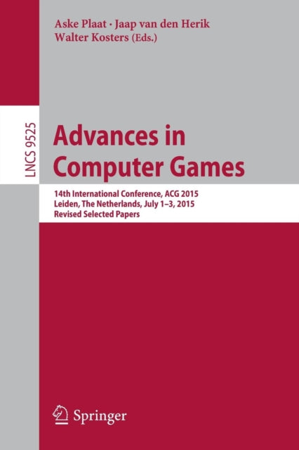 Book cover of: Advances in Computer Games. By: Aske Plaat