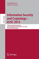 Book cover of: Information Security and Cryptology - ICISC 2015. By: Soonhak Kwon