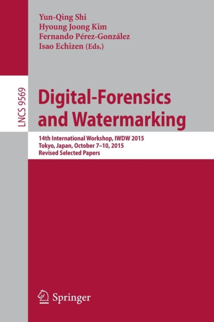 Book cover of: Digital-Forensics and Watermarking. By: Yun-Qing Shi