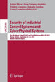 Book cover of: Security of Industrial Control Systems and Cyber Physical Systems. By: Adrien Bécue