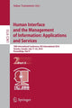 Book cover of: Human Interface and the Management of Information: Applications and Services. By: Sakae Yamamoto