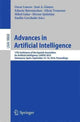 Book cover of: Advances in Artificial Intelligence. By: Oscar Luaces