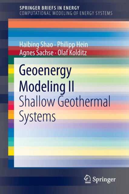 Book cover of: Geoenergy Modeling II. By: Haibing Shao