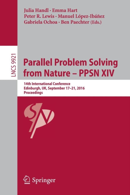 Book cover of: Parallel Problem Solving from Nature – PPSN XIV. By: Julia Handl