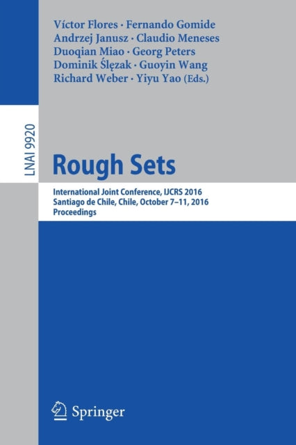 Book cover of: Rough Sets. By: Victor Flores