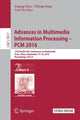 Book cover of: Advances in Multimedia Information Processing - PCM  2016. By: Enqing Chen