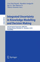 Book cover of: Integrated Uncertainty in Knowledge Modelling and Decision Making. By: Van-Nam Huynh