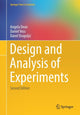 Book cover of: Design and Analysis of Experiments. By: Angela Dean