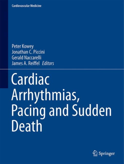 Book cover of: Cardiac Arrhythmias, Pacing and Sudden Death. By: Peter Kowey