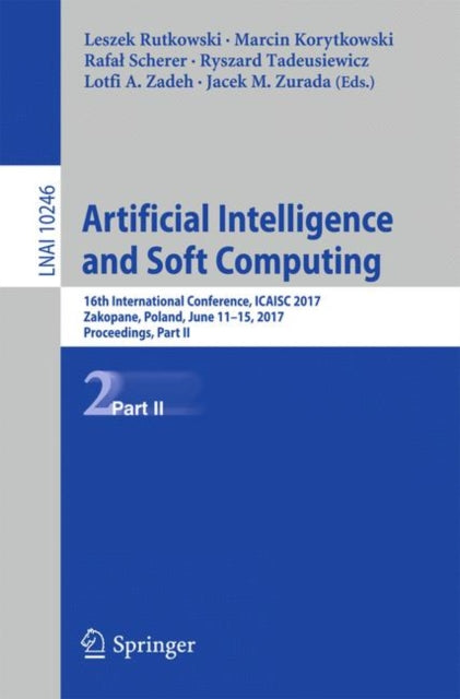 Book cover of: Artificial Intelligence and Soft Computing. By: Leszek Rutkowski