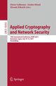 Book cover of: Applied Cryptography and Network Security. By: Dieter Gollmann