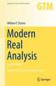 Book cover of: Modern Real Analysis. By: William P. Ziemer