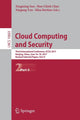 Book cover of: Cloud Computing and Security. By: Xingming Sun