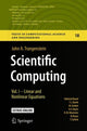 Book cover of: Scientific Computing. By: John A. Trangenstein