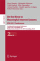 Book cover of: On the Move to Meaningful Internet Systems. OTM 2017 Conferences. By: Hervé Panetto