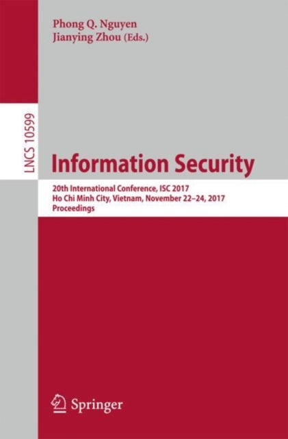 Book cover of: Information Security. By: Phong Q. Nguyen