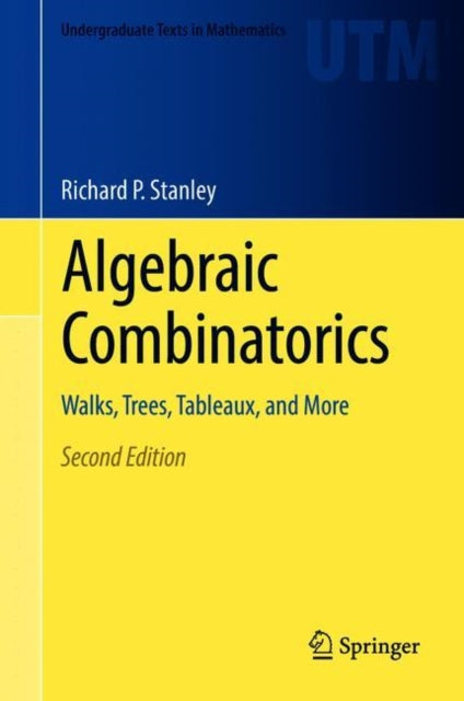 Book cover of: Algebraic Combinatorics. By: Richard P. Stanley