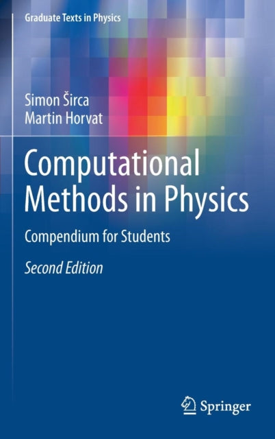 Book cover of: Computational Methods in Physics. By: Simon Širca
