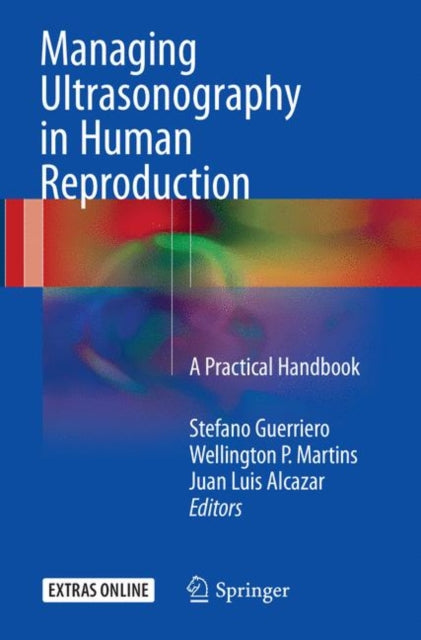 Book cover of: Managing Ultrasonography in Human Reproduction. By: Stefano Guerriero